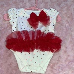 First Impressions Tutu One piece bodysuit